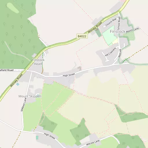 Map of Finstock