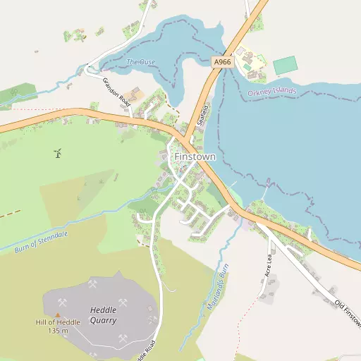 Map of Finstown