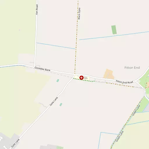 Map of Fitton End