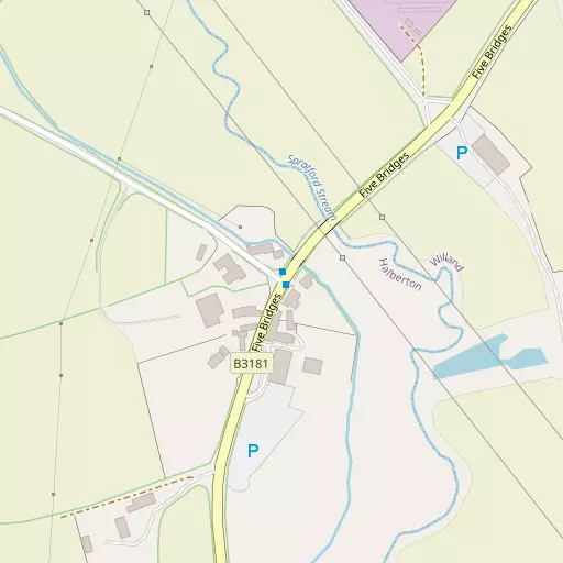 Map of Five Bridges