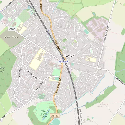 Map of Flitwick