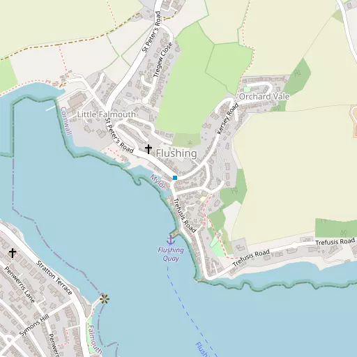 Map of Flushing