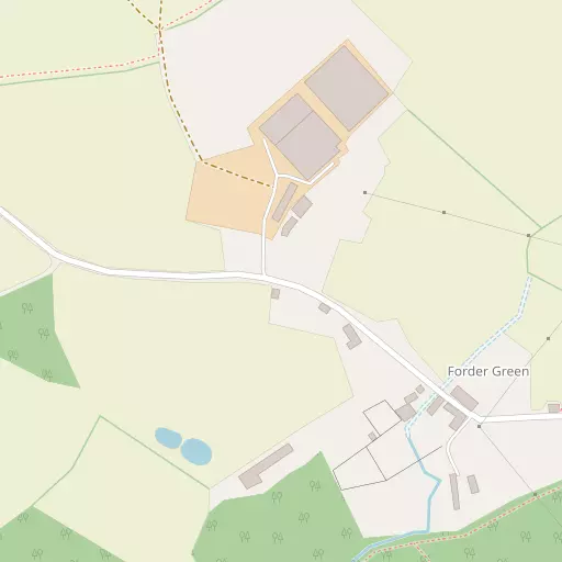 Map of Forder Green