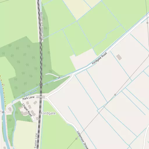 Map of Fordgate
