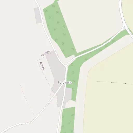 Map of Fordwells