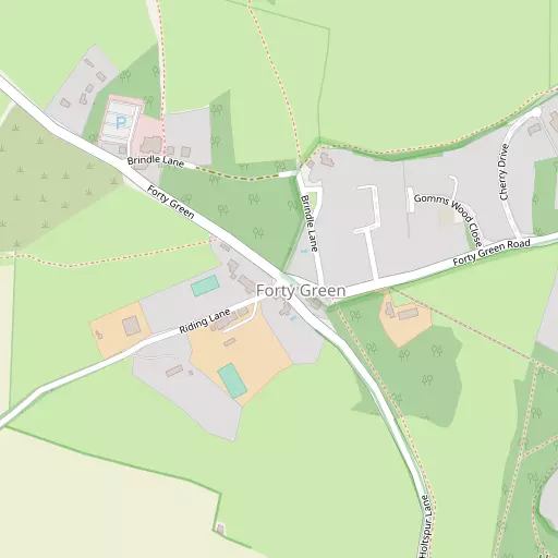 Map of Forty Green