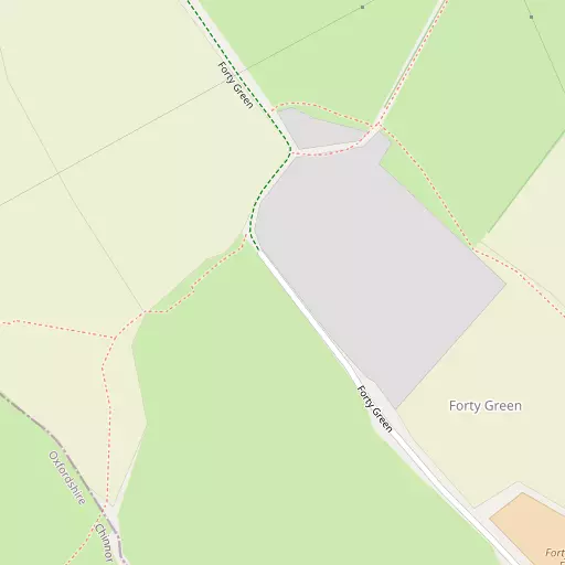 Map of Forty Green