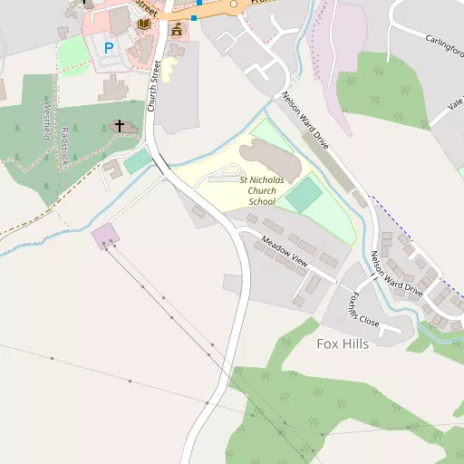 Map of Fox Hills