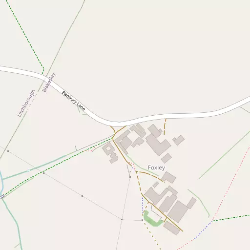 Map of Foxley
