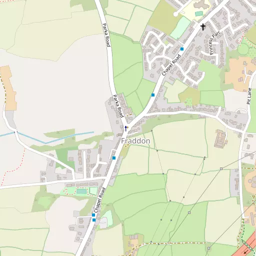 Map of Fraddon