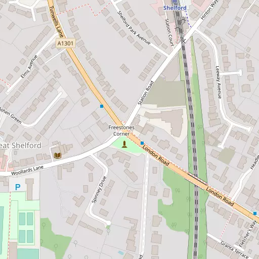 Map of Freestones Corner