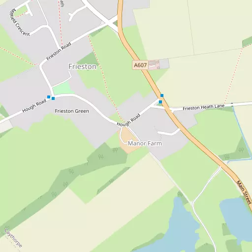 Map of Frieston
