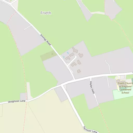 Map of Frieth