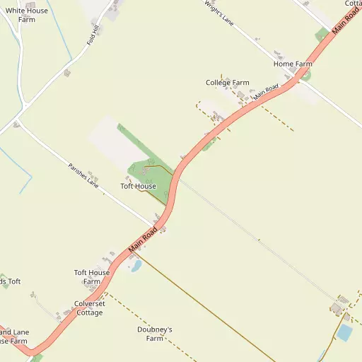 Map of Friskney Tofts
