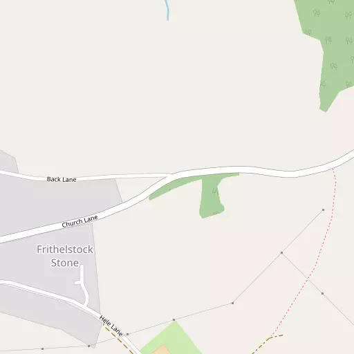 Map of Frithelstock Stone