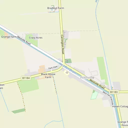 Map of Frithville