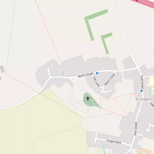 Map of Fritwell