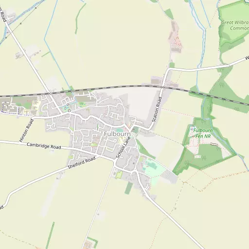 Map of Fulbourn