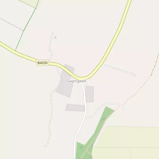 Map of Gagingwell