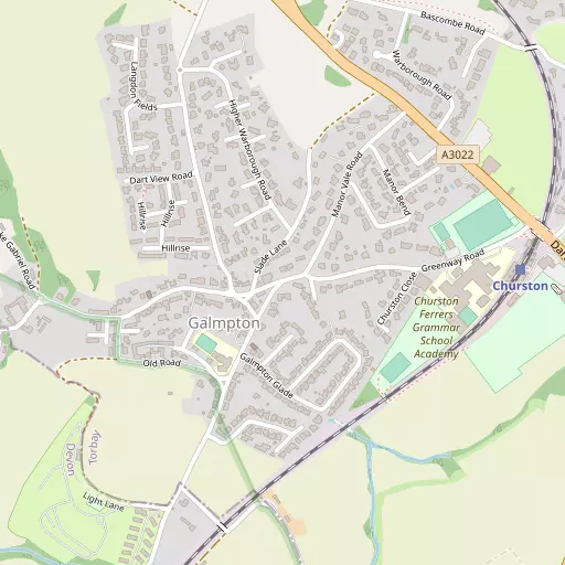 Map of Galmpton
