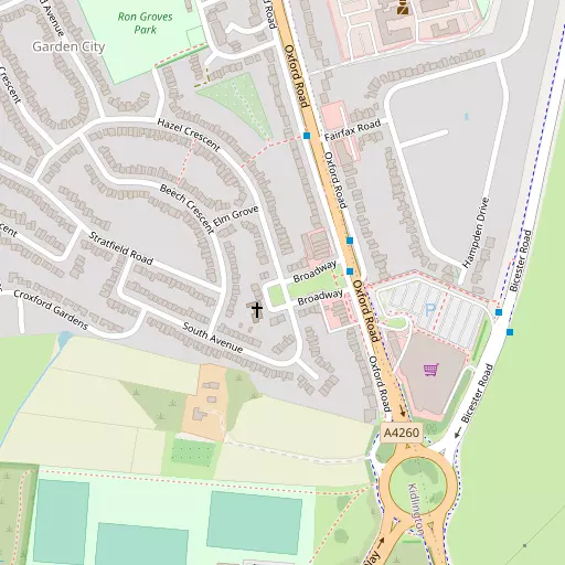 Map of Garden City