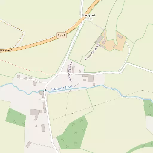 Map of Gatcombe Mill