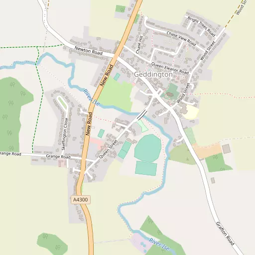 Map of Geddington