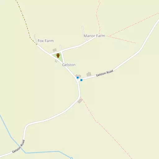 Map of Gelston