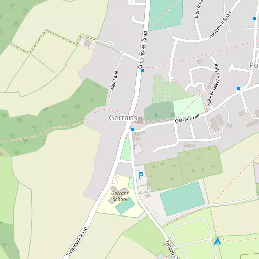 Map of Gerrans
