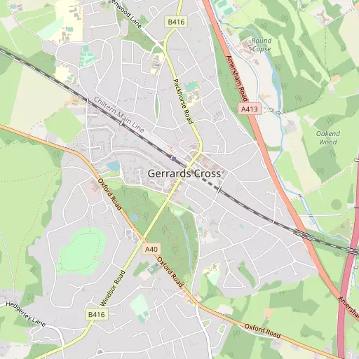 Map of Gerrards Cross