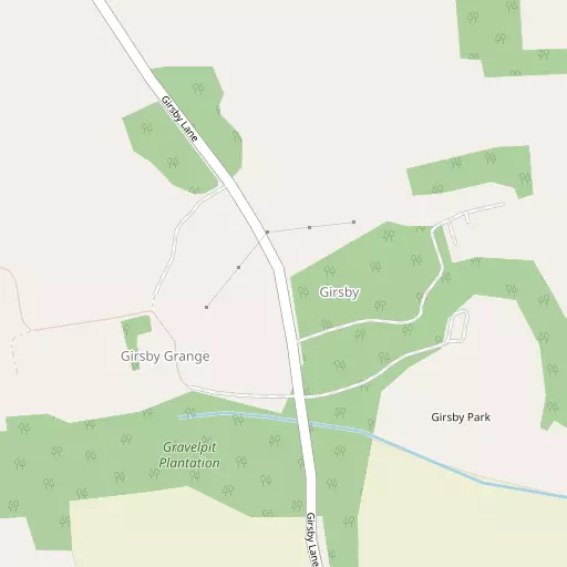 Map of Girsby