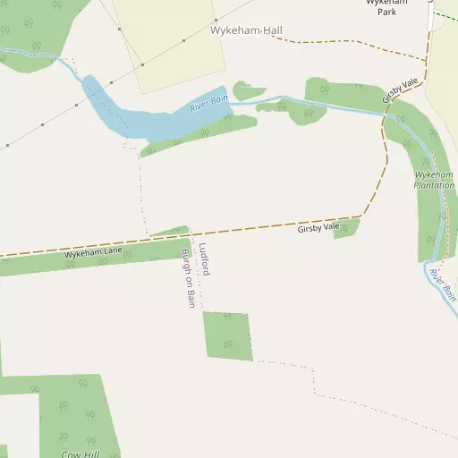 Map of Girsby Vale