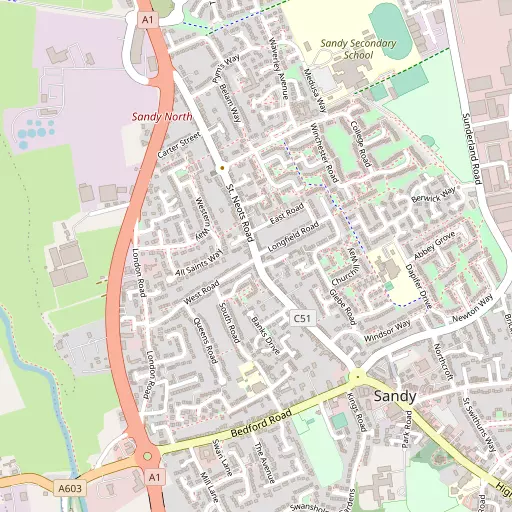 Map of Girtford