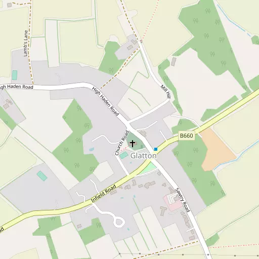 Map of Glatton