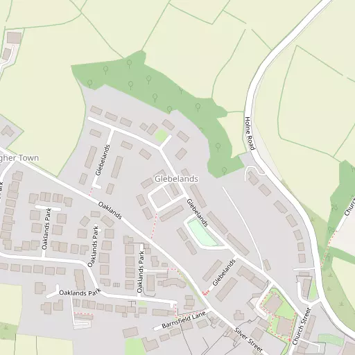 Map of Glebelands