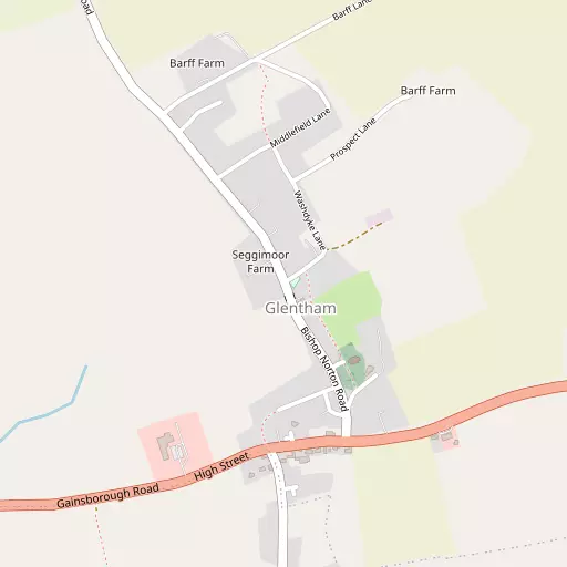 Map of Glentham