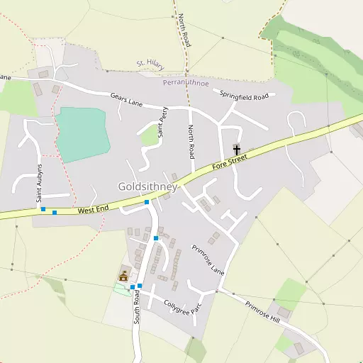 Map of Goldsithney