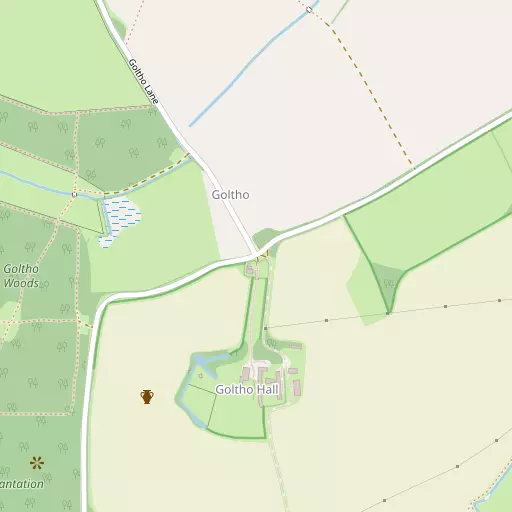 Map of Goltho