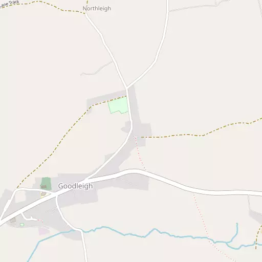 Map of Goodleigh