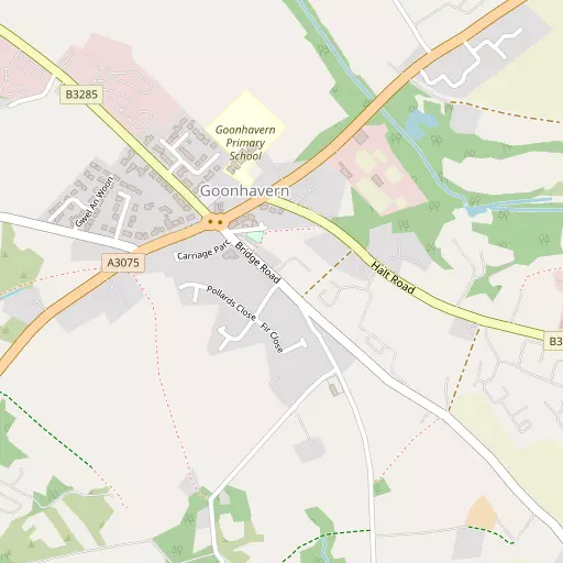 Map of Goonhavern