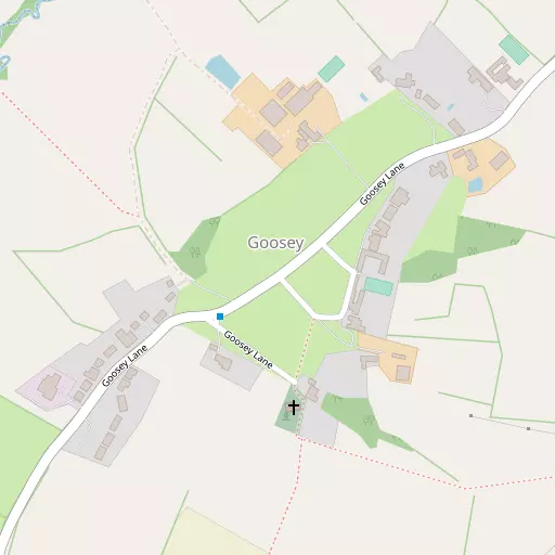 Map of Goosey