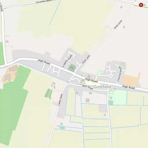 Map of Gorefield