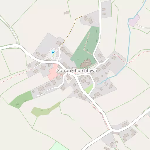 Map of Gorran Churchtown