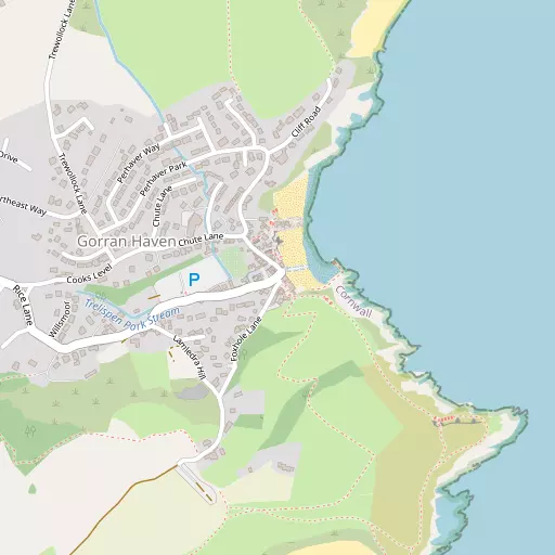 Map of Gorran Haven