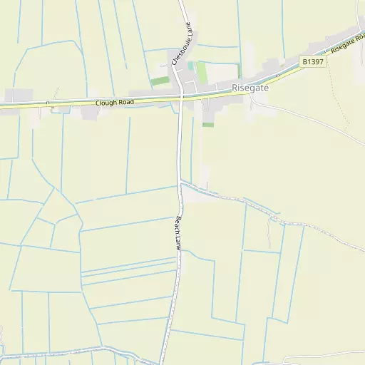Map of Gosberton Cheal