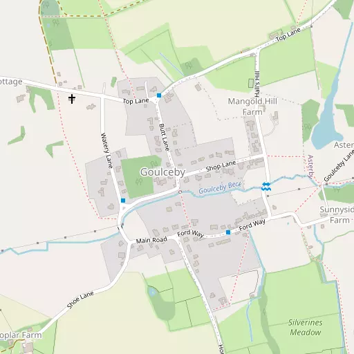 Map of Goulceby