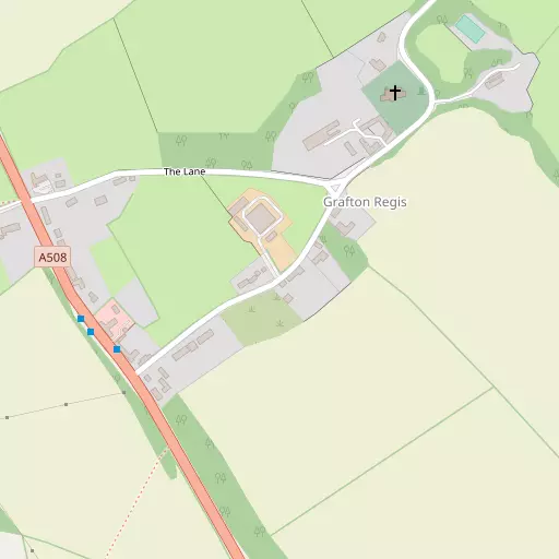 Map of Grafton Regis