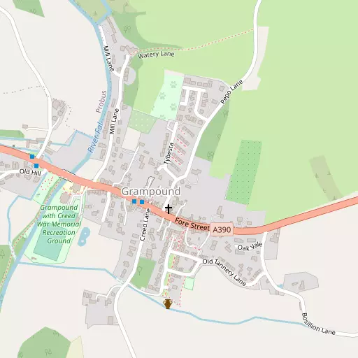 Map of Grampound