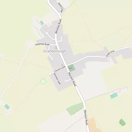 Map of Granborough