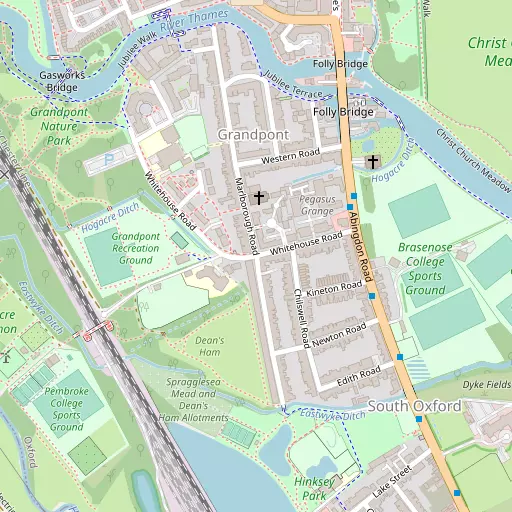 Map of Grandpont